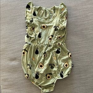 Kyte Baby one price bubble romper  12 - 18 months in Avocado print